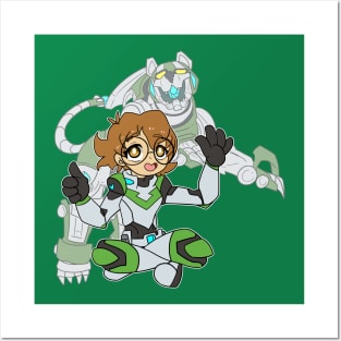Voltron Green Lion Pidge Posters and Art